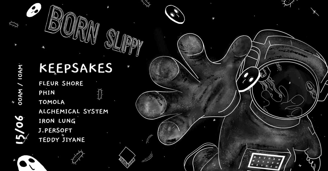 Mayhem Born Slippy event flyer