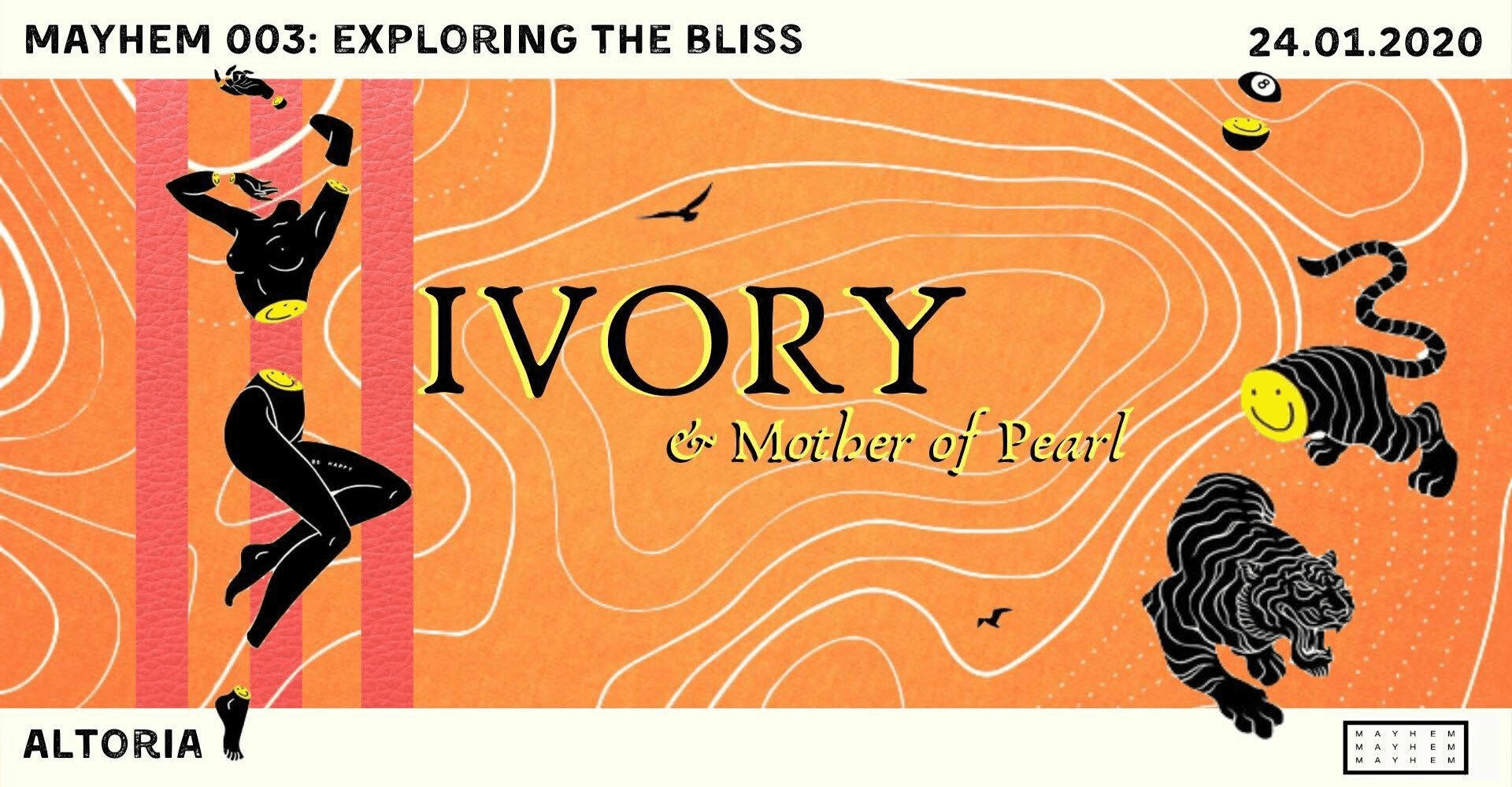 MHM003: Exploring The Bliss flyer