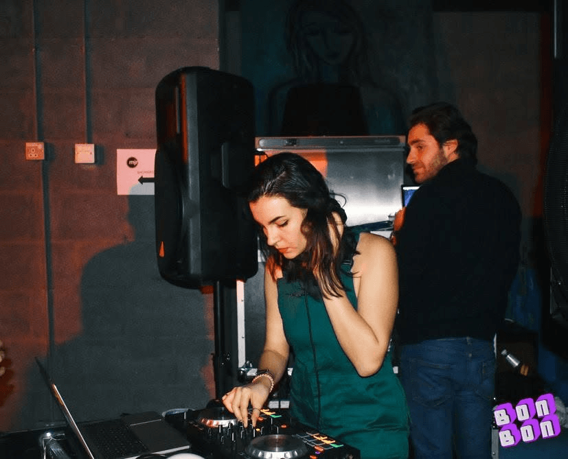 DJ performing at BonBon II with Adryiano
