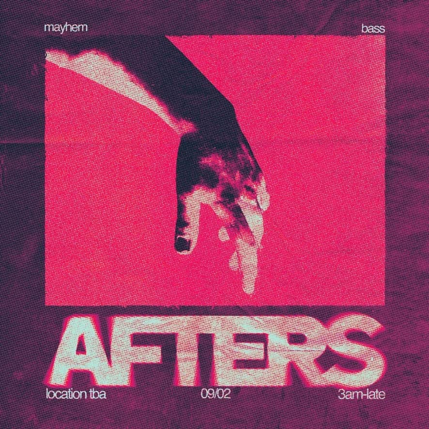 Distortion afterparty flyer
